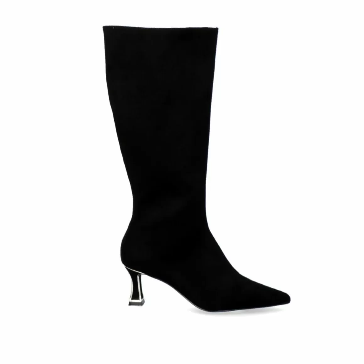 Exe Shoes Botas>Bota Alta Com Salto Fino Erica-360 Preto