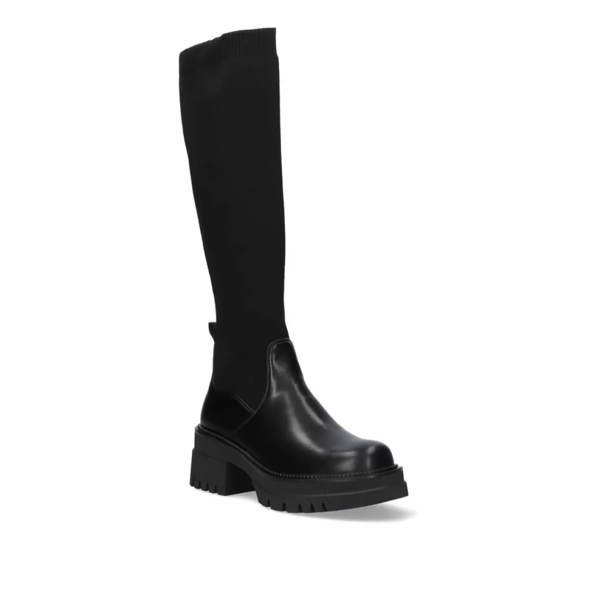 Exe Shoes Botas>Bota Alta Meia Estilo Exe B079-H1112 Preto