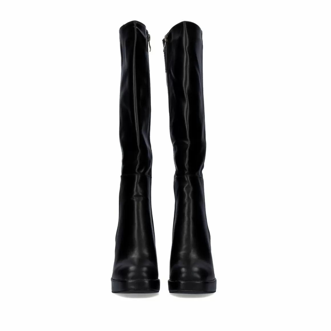 Exe Shoes Botas>Bota De Cana Alta Rigida W1966D-25 Na Cor Preta