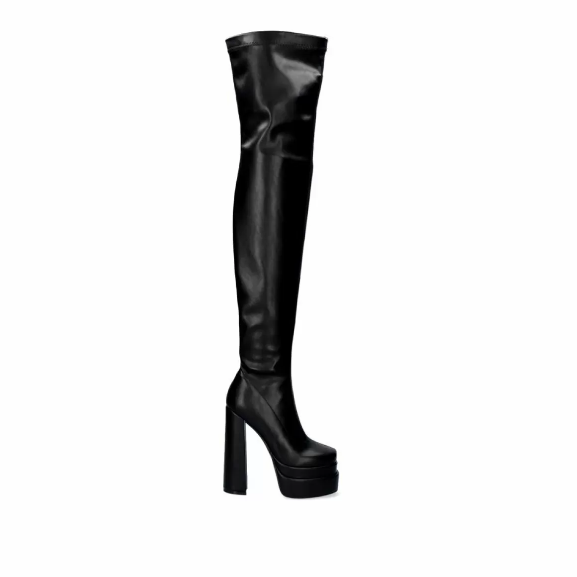 Exe Shoes Botas>Bota De Salto Alto E Plataforma Dupla T3826-M2737 Em Preto