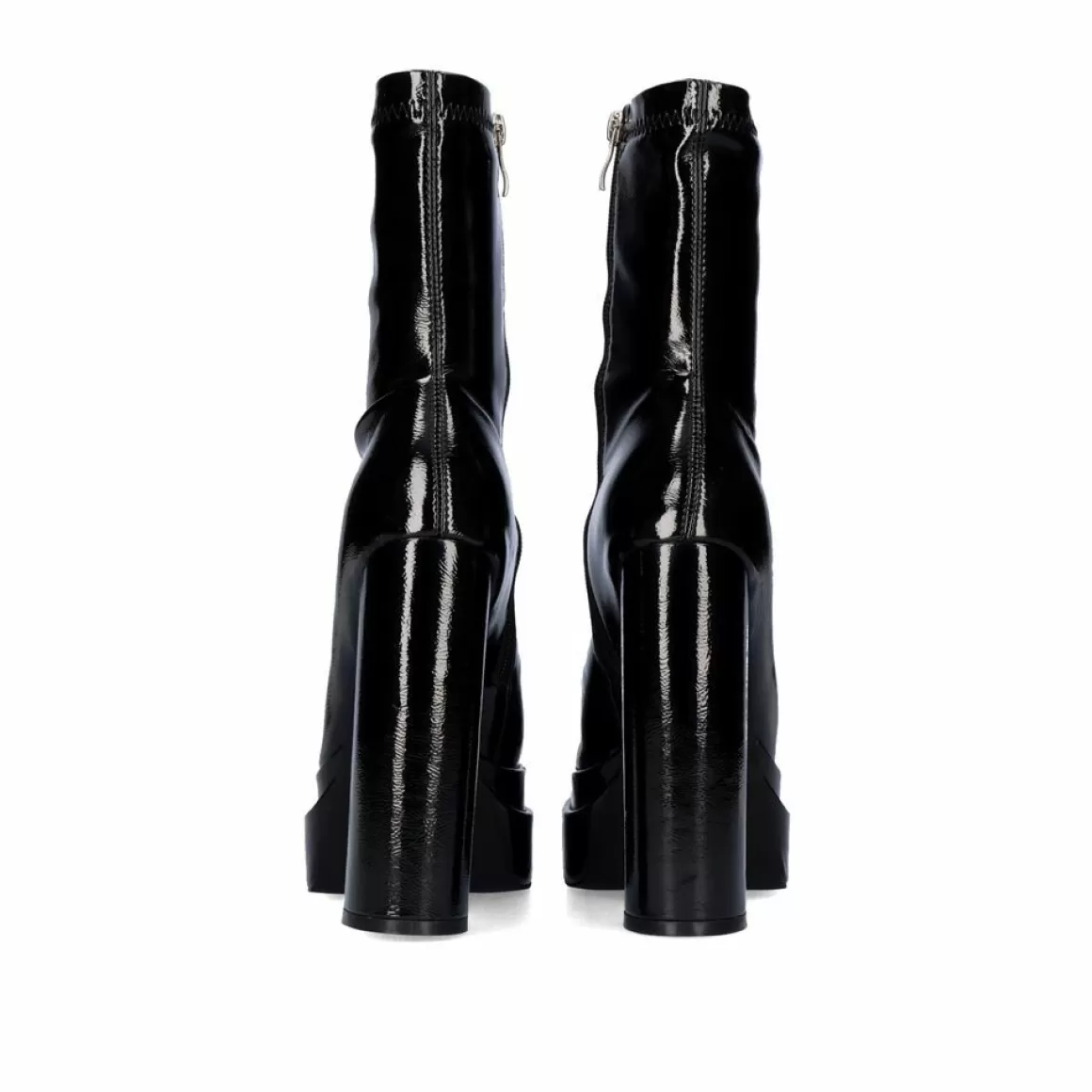 Exe Shoes Botins>Bota De Tornozelo Estilo Meia Preta Com Calcanhar T3826-M2738