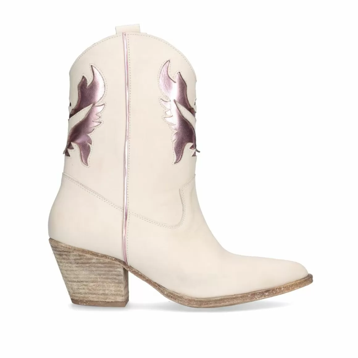 Exe Shoes Cowboy>Bota Estilo Cowboy Cesar-710 Offwhite