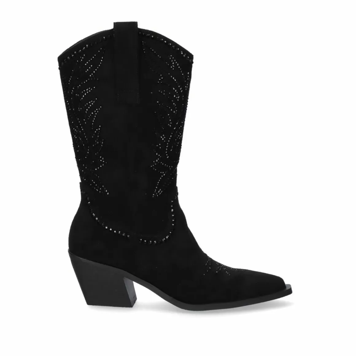 Exe Shoes Cowboy>Bota W2878-B72 Microfibra Preto