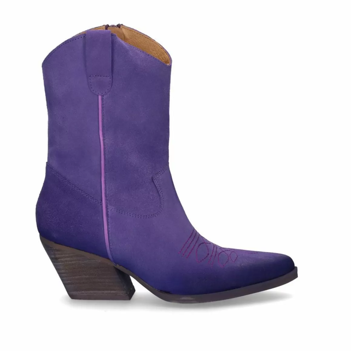 Exe Shoes Cowboy>Botines Cowboy Dallas-100 Roxo