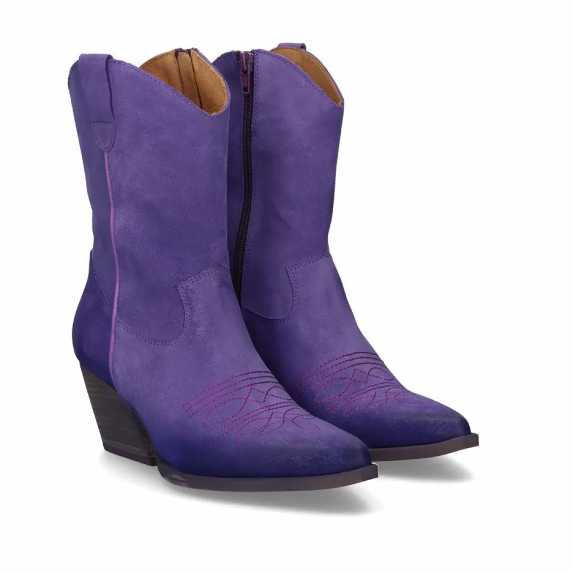 Exe Shoes Cowboy>Botines Cowboy Dallas-100 Roxo