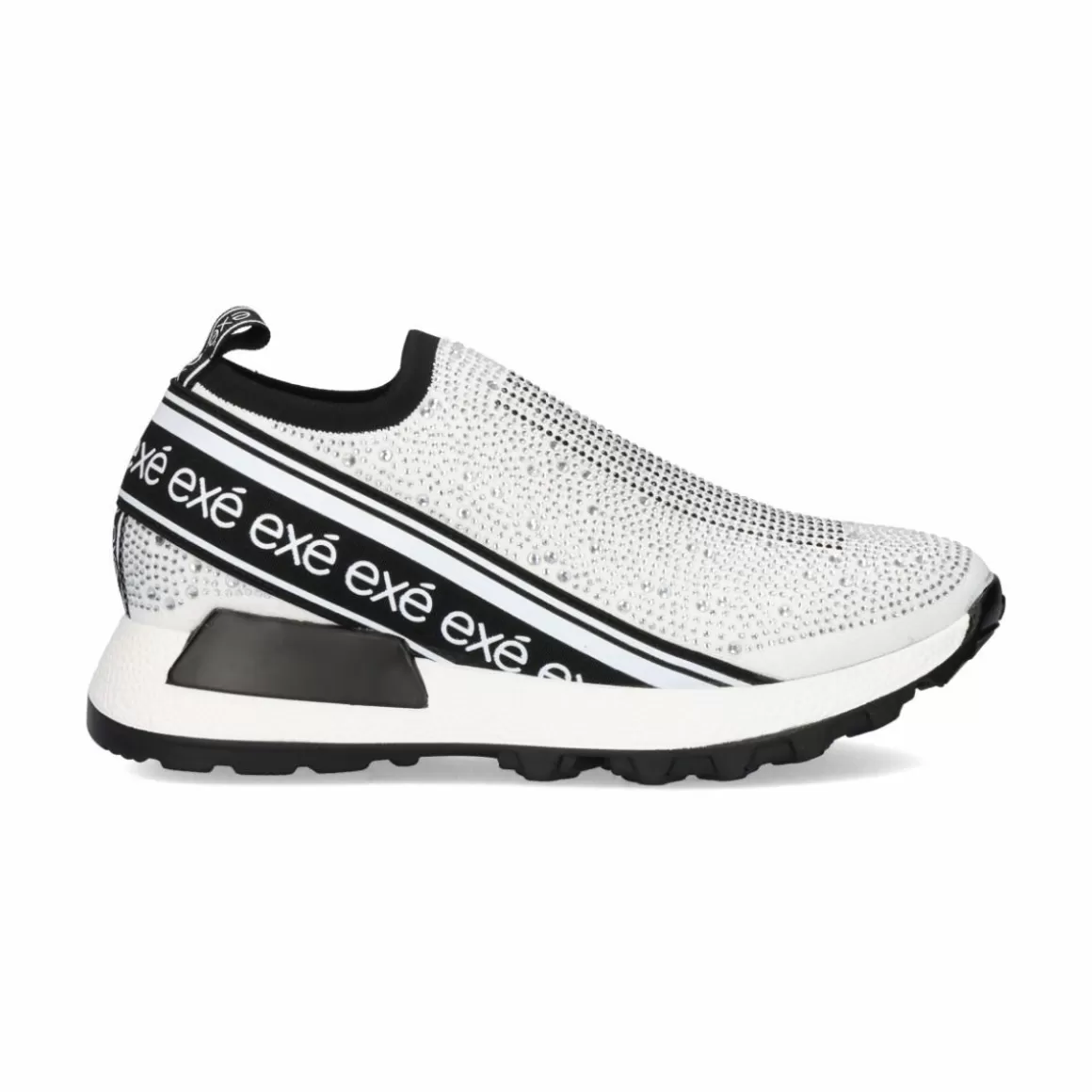 Exe Shoes Sneakers Mujer>Plataforma De Tenis Ex9210A Branco Brilhante