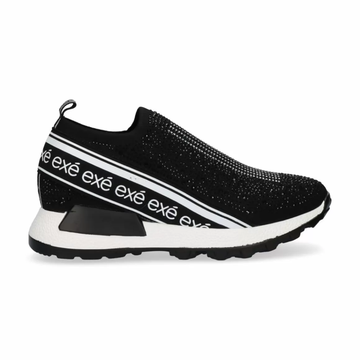 Exe Shoes Sneakers Mujer>Plataforma De Tenis Ex9210A Preto Brilhante