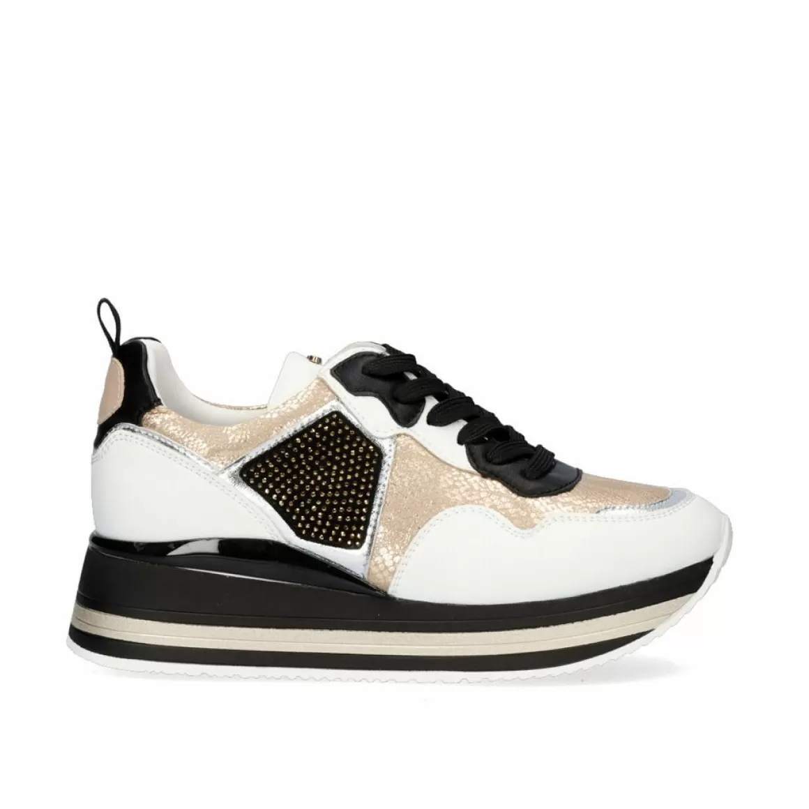 Exe Shoes Sneakers Mujer>Plataforma De Tenis Rg2210 Ouro