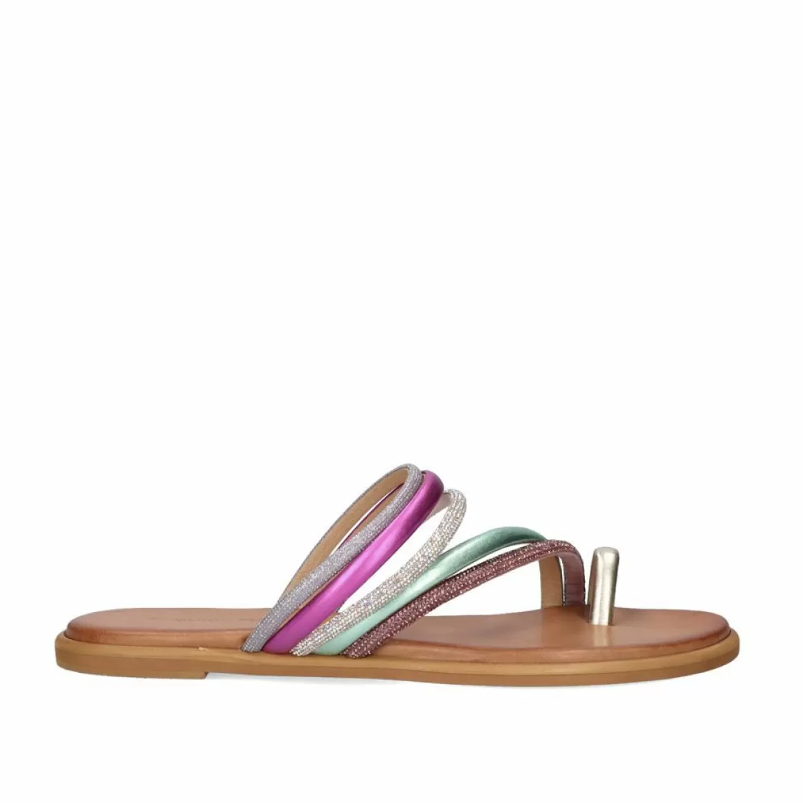 Exe Shoes Sandálias Planas>Sandalia Plana 618 Loris Multicolorido