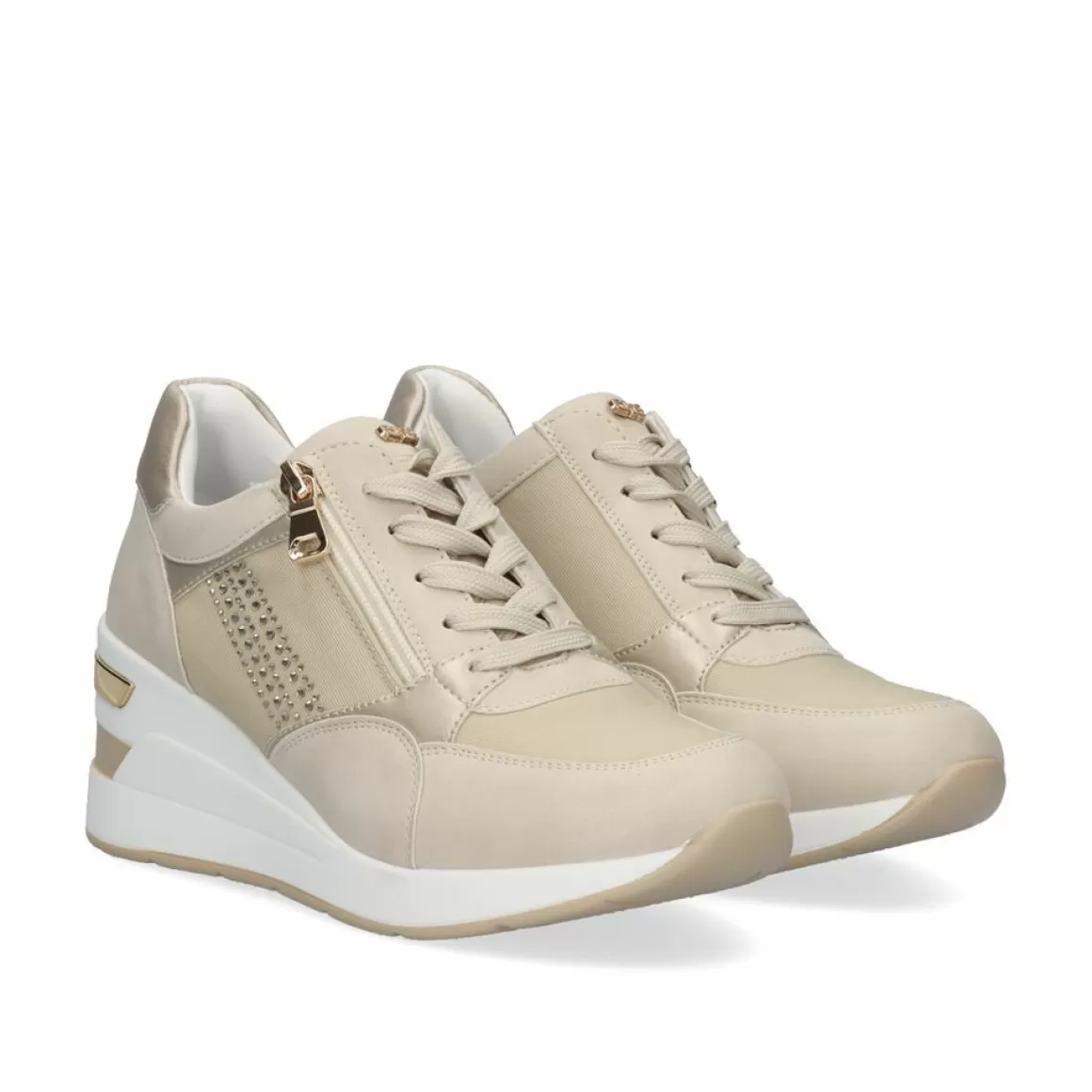 Exe Shoes Sneakers Mujer>Tenis Plataforma 330-31Ex61 Bege