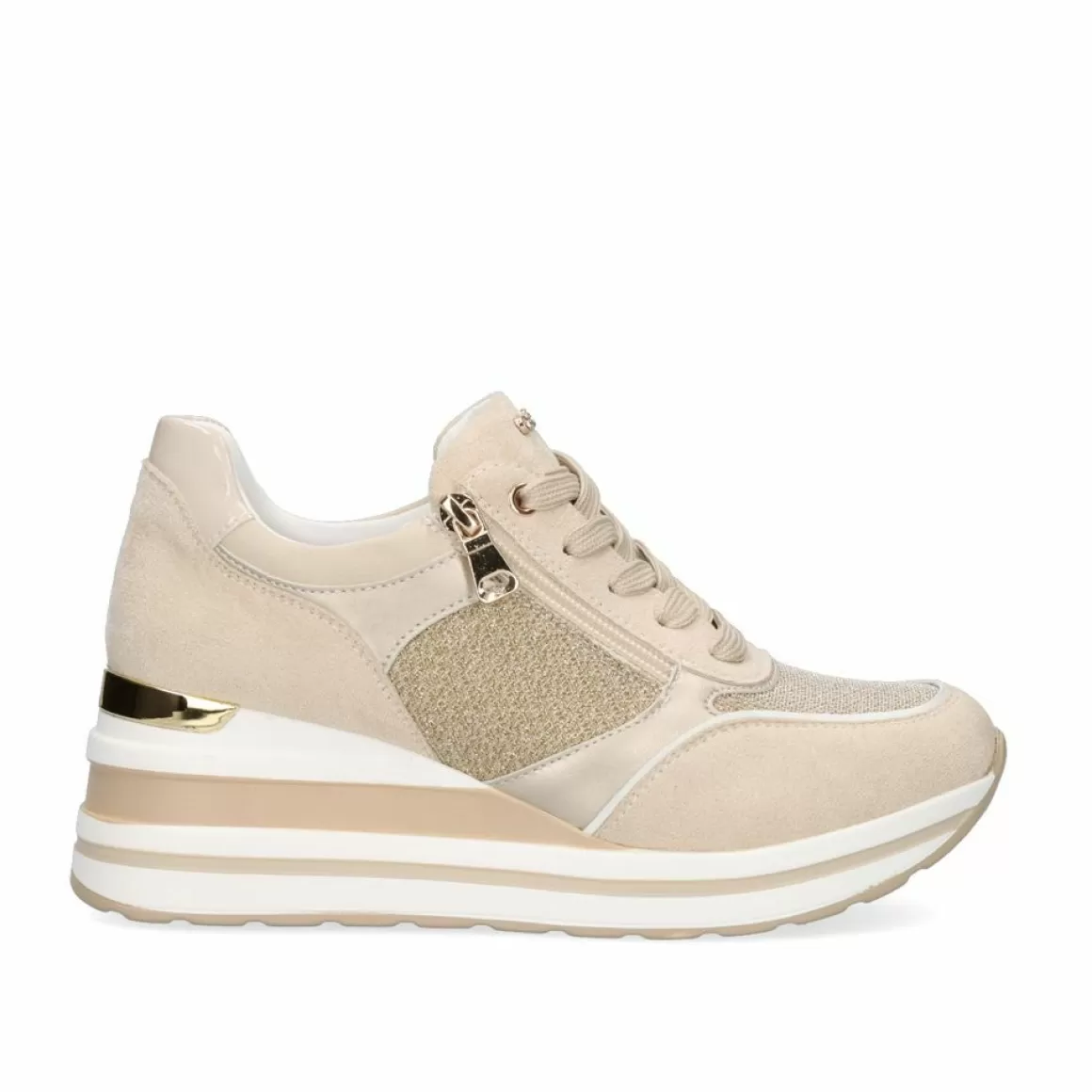 Exe Shoes Sneakers Mujer>Tenis Plataforma 392-31Ex40 Bege