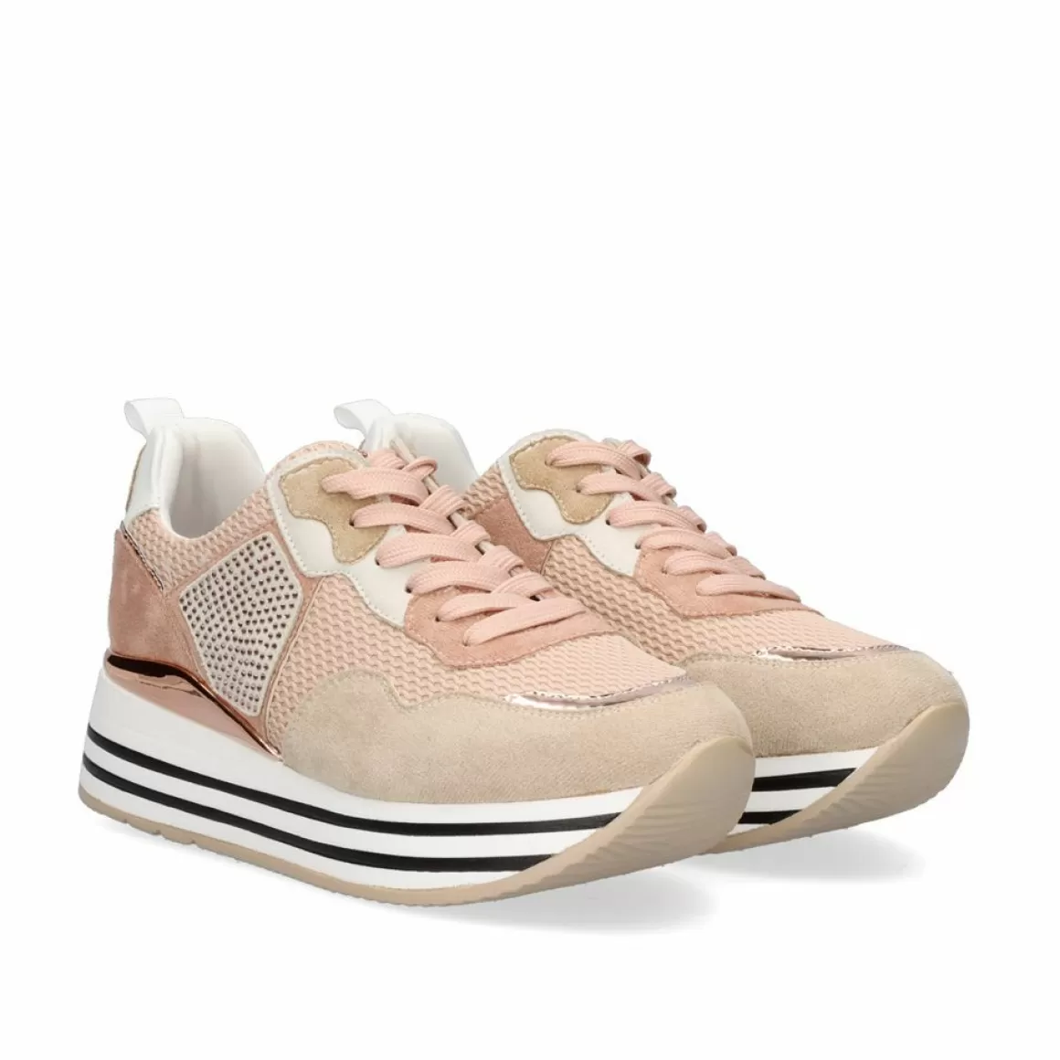 Exe Shoes Sneakers Mujer>Tenis Plataforma Rg2210 Rosa